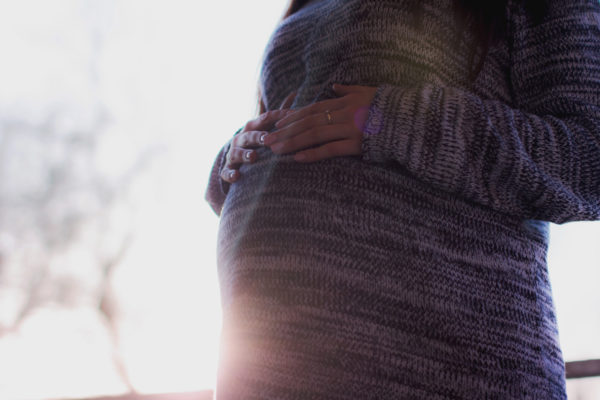 Pregnancy bump, a life affirming gift from doula to single mum blog post